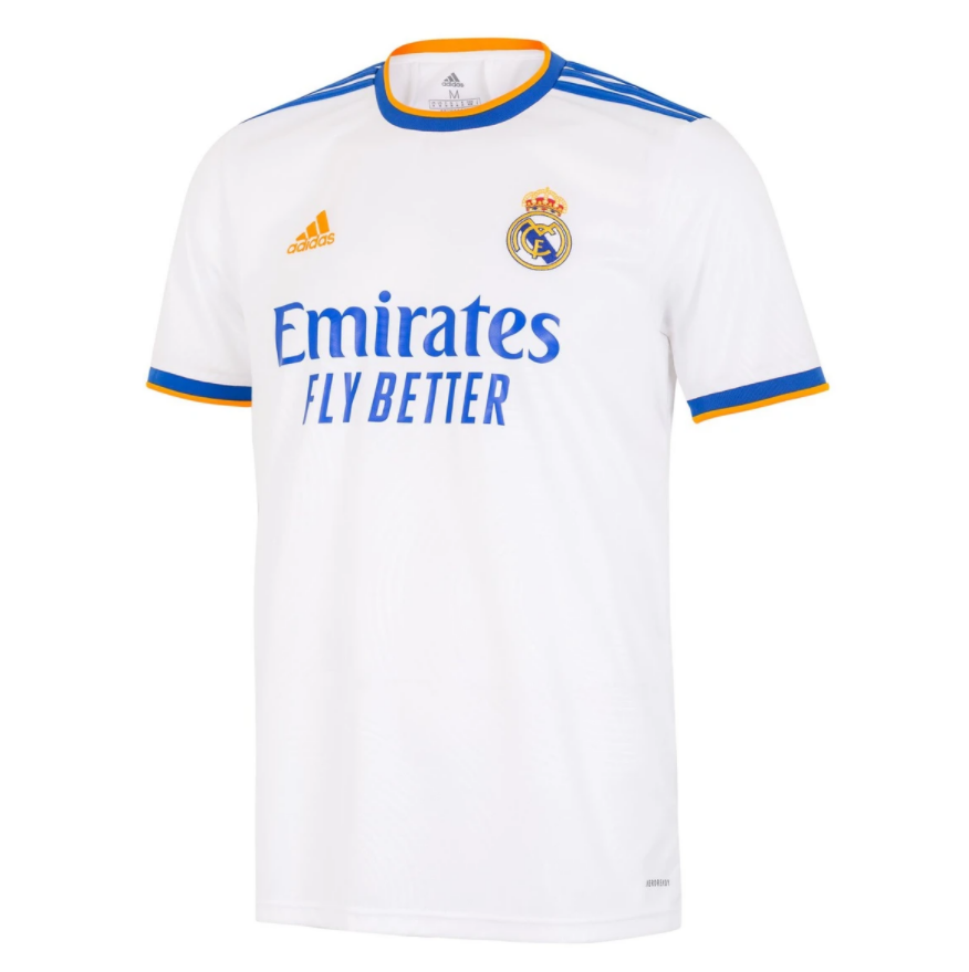 2021/22 Real Madrid Home Kit Soccer Jersey